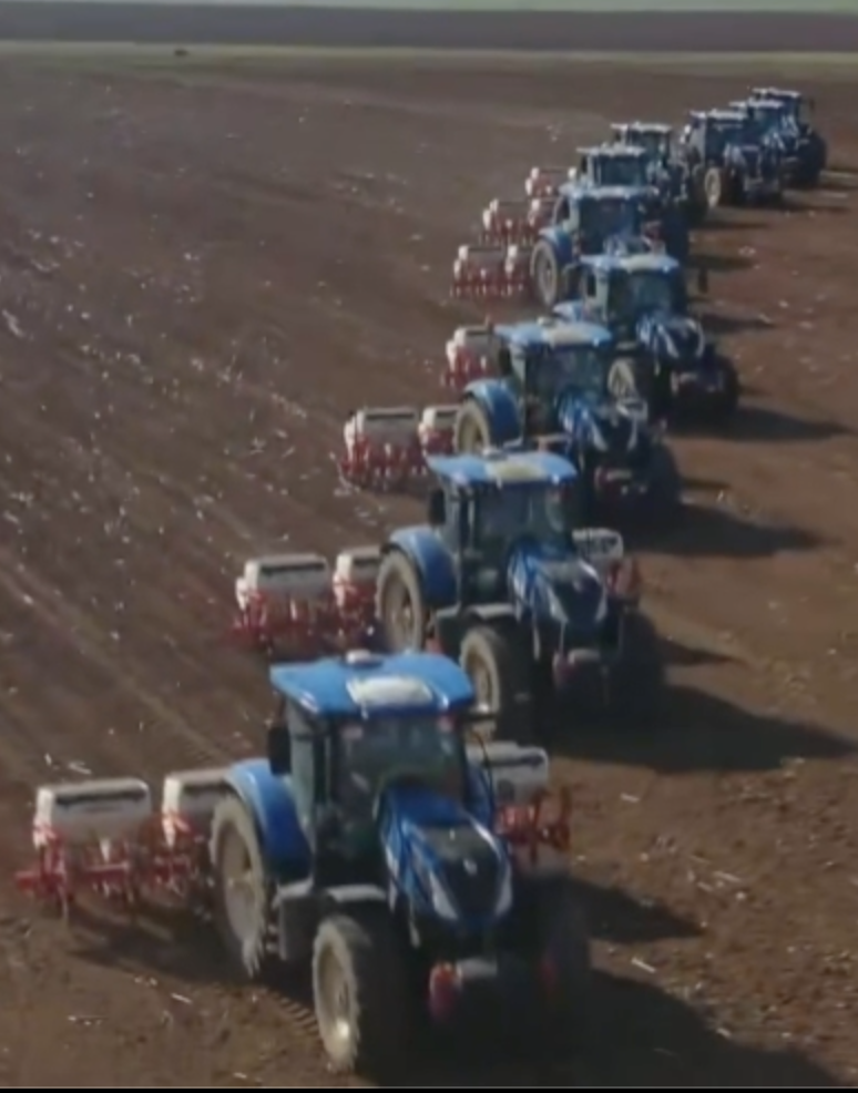 Ceylanpınar Tarım İşletmesinde dane mısır ekimi tamamlandı