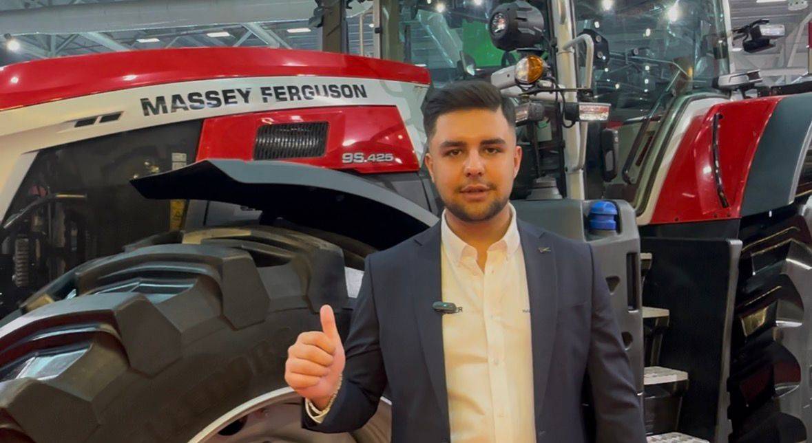 15,5 milyon liralık traktör ilgi odağı oldu