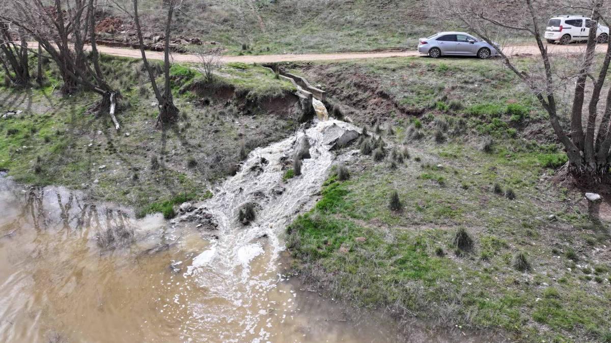 Kızılca Göleti suyla doldu, kuruma riskini atlattı