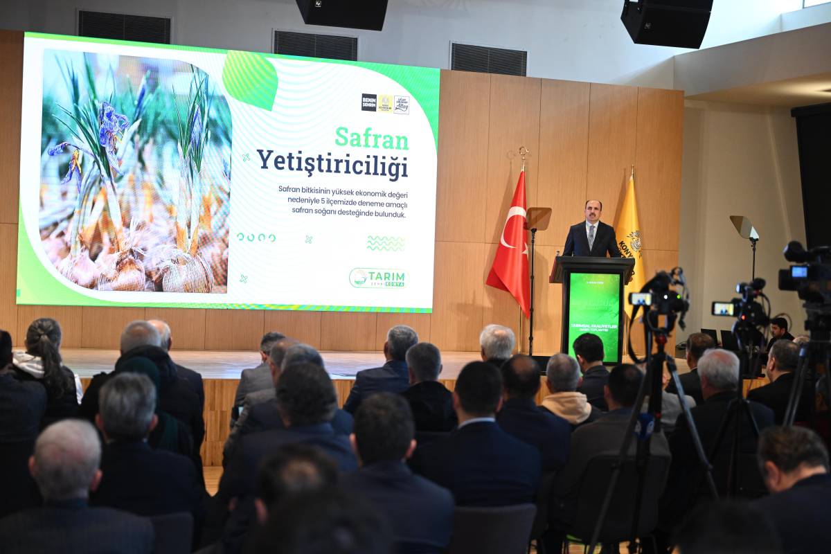 Konya Büyükşehir tarıma desteğiyle kentin gücüne güç kattı