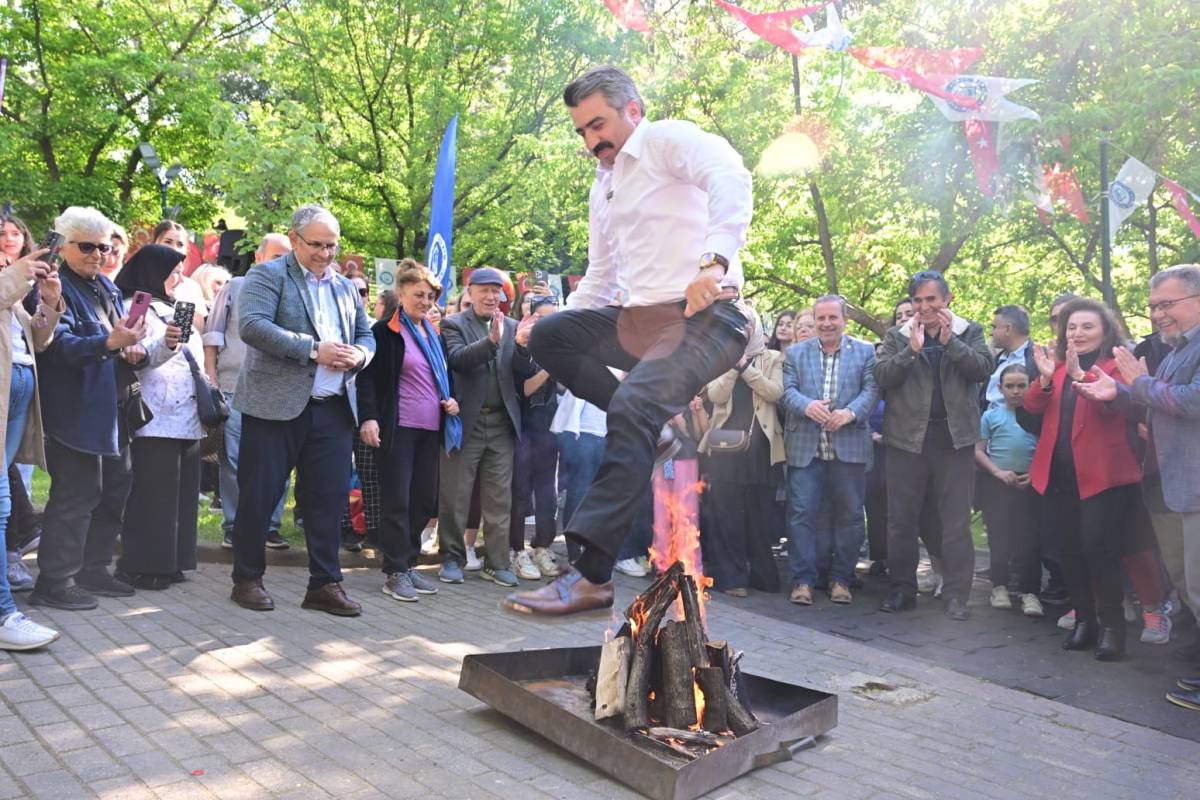 Baharın gelişi Yıldırım'da Hıdırellez coşkusuyla kutlandı
